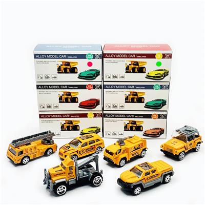 TAXI ENGINEERING (6 TYPES) 1:64 - OBL901764