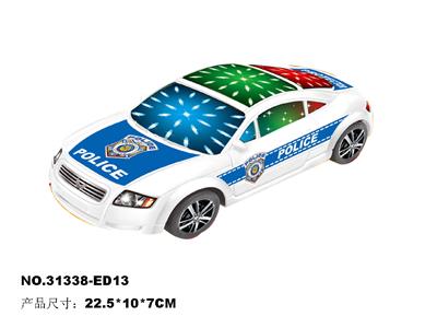 3D LIGHT MUSIC INERTIAL POLICE CAR - OBL902095