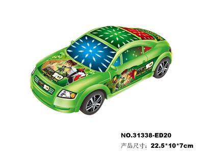 3D LIGHTING MUSIC BEN10 INERTIA CAR - OBL902103
