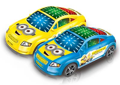 XIAOHUANGREN 3D LIGHT MUSIC INERTIAL CAR - OBL902105