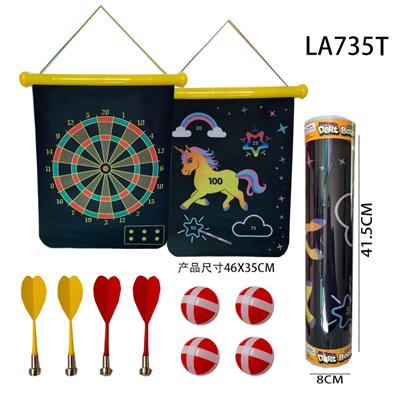 15 INCH TWO IN ONE MAGNETIC DART TARGET - OBL902514