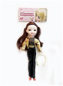 9-INCH 3D EYE FASHION SMILING FACE DOLL BODY - OBL902562