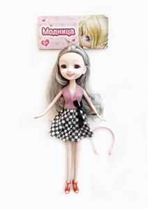 9-INCH 3D EYE FASHION SMILING FACE DOLL BODY - OBL902564