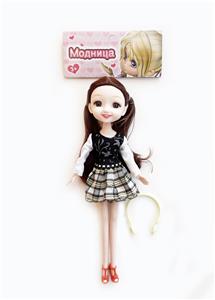 9-INCH 3D EYE FASHION SMILING FACE DOLL BODY - OBL902565