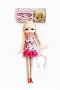 9-INCH 3D EYE FASHION SMILING FACE DOLL BODY - OBL902566