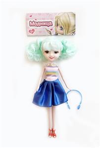 9-INCH 3D EYE FASHION SMILING FACE DOLL BODY - OBL902567