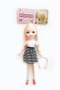 9-INCH 3D EYE FASHION SMILING FACE DOLL BODY - OBL902572