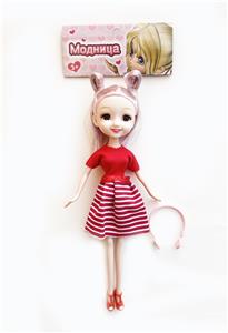 9-INCH 3D EYE FASHION SMILING FACE DOLL BODY - OBL902573