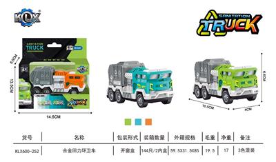 ALLOY RETURN SANITATION VEHICLE - OBL905022