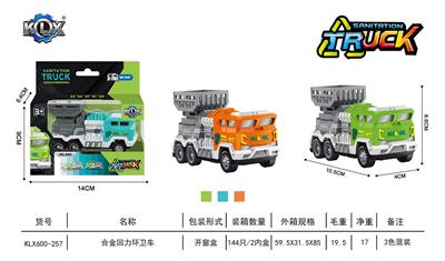 ALLOY RETURN SANITATION VEHICLE - OBL905027