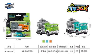 ALLOY RETURN SANITATION VEHICLE - OBL905028