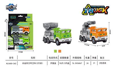 Alloy return sanitation vehicle - OBL905032