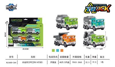 Alloy return sanitation vehicle - OBL905034