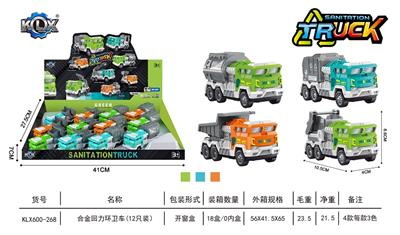 Alloy return sanitation vehicle - OBL905038