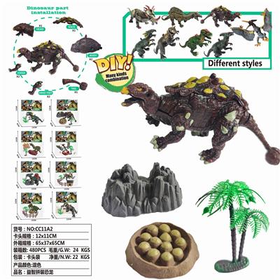 NEW JURASSIC DINOSAUR/PUZZLE ASSEMBLY - OBL905062