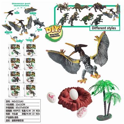 NEW JURASSIC DINOSAUR/PUZZLE ASSEMBLY - OBL905063