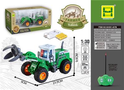 1：30四通灯光遥控平臂分割农夫车 （包3AA可充电电池+USB座） - OBL905453