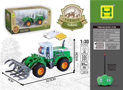 1：30四通灯光遥控平臂运载农夫车 （包3AA可充电电池+USB座） - OBL905461