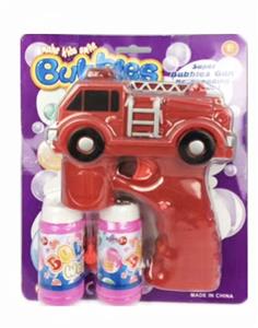 FIRE TRUCK ELECTRIC FULLY AUTOMATIC BUBBLE GUN (WITH MUSIC LIGHTING) - OBL905501
