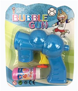 INERTIA AUTOMATIC WATER ABSORBING FOOTBALL SOLID COLOR BUBBLE GUN - OBL905508