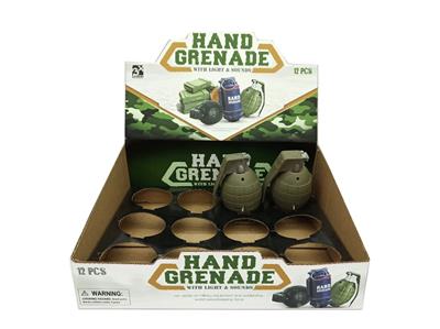 喷银色灯光音
乐仿真手雷（
2色混） - OBL905625