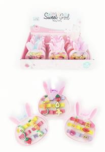 LITTLE WHITE RABBIT RIBBON BOX JEWELRY SERIES - OBL906139