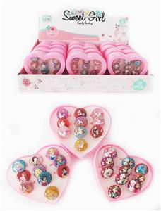 LOVE PEACH BOX RING DISNEY SERIES - OBL906159