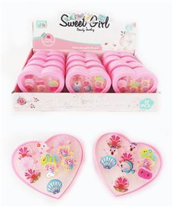 LOVE PEACH BOX RING SHELL FISHTAIL - OBL906163