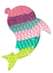 30CM 海豚（彩虹色） - OBL907626