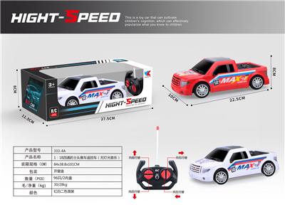 1:18 四通 皮卡 赛车 遥控车（无包电 无灯光 无音乐） - OBL907696