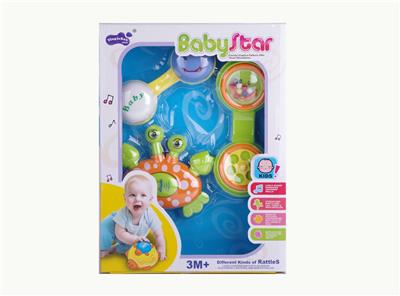 婴儿摇铃-3PCS - OBL908245
