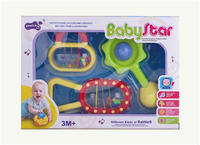 婴儿摇铃-3PCS - OBL908247