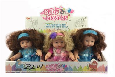 30cm硬胶女娃带六声IC - OBL908949