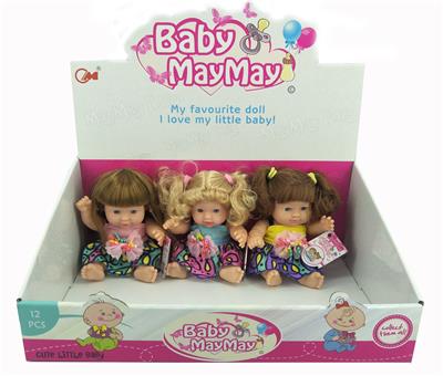 20cm全搪胶娃娃三款 - OBL908962