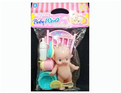 6.5寸 公仔自装睡床餐具 - OBL910613