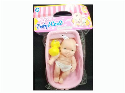 7寸 公仔浴盆鸭子 - OBL910618