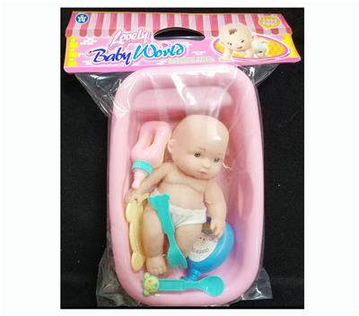 9寸 公仔浴盆餐具 - OBL910628