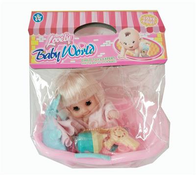 8寸 娃娃浴盆餐具 - OBL910639