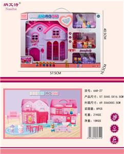 VILLA BEAR SET WITH LIGHT DOORBELL WITH NO CHARGE - OBL911600