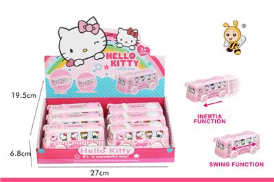 Hello Kitty Inertia Bus (6 packs/box) - OBL911801