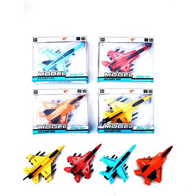 4款合金回力战斗飞机 - OBL912299