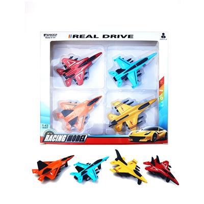 4款合金回力战斗飞机 - OBL912301