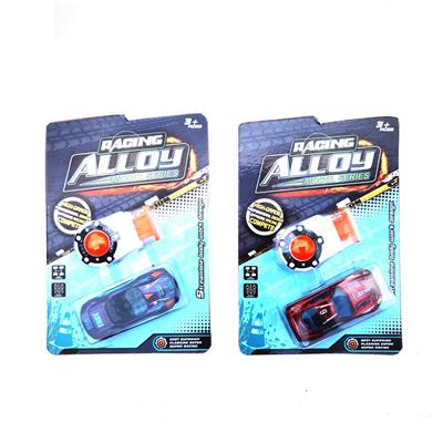 六款合金滑行仿真车含弹射器 - OBL912302