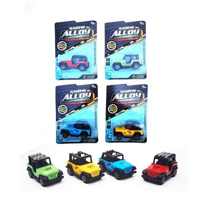 四款合金回力越野车 - OBL912306