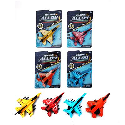 4款合金回力战斗飞机 - OBL912311