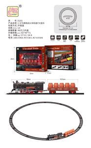 1：87古典电动火车轨道灯光音乐 - OBL912555