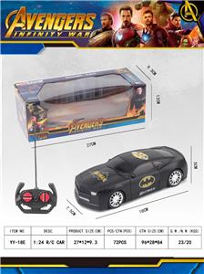 1:24四通蝙蝠侠遥控车带灯光 - OBL913218