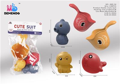 水瓢+红鱼搪胶 - OBL915143