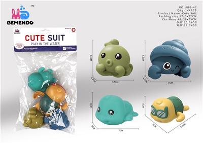 戏水龟+海龟搪胶 - OBL915151