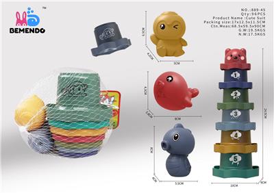 叠叠乐+红鱼搪胶 - OBL915154